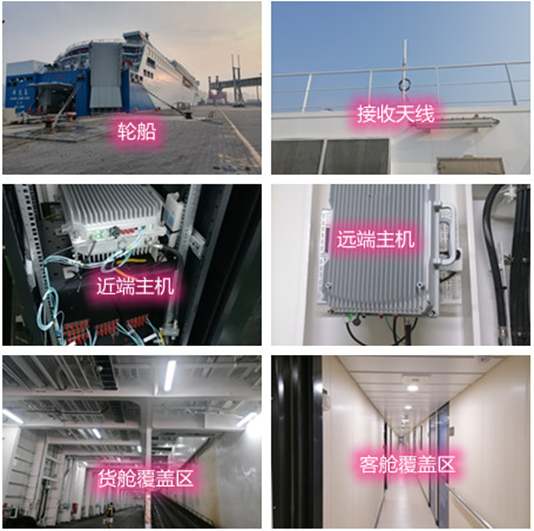  西峰海上游轮轮船渔船覆盖案例